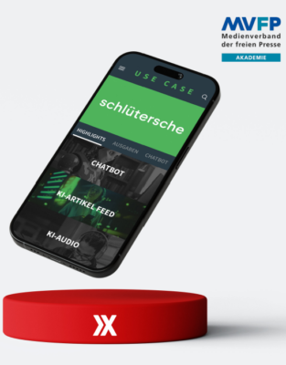 MVFP Live-Webinar: KI-Features im Einsatz bei der Schlüterschen Mediengruppe